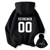 Hot Vintage Graphics print Stray Kids Hoodie Women Men Casual hip hop streetwear Long sleeve Fleece pullover Unisex sweatshirts 5