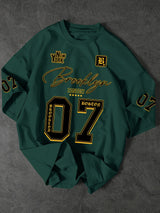 2025 Summer New Men's T-shirt casual sportswear digital sportswear outdoor street men's wear 5