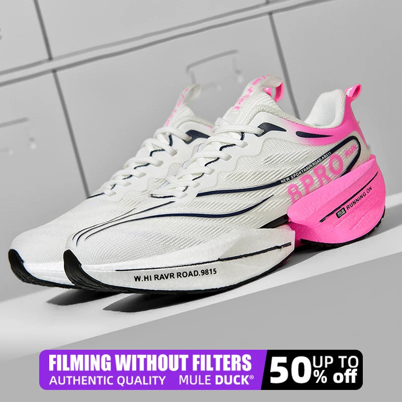 Marathon-Air-Cushion-Carbon-Plate-Sports-Running-Shoes-Men-Breathable-Lightweight-Women-Comfortable-Nonskid-Speciality-Sneakers