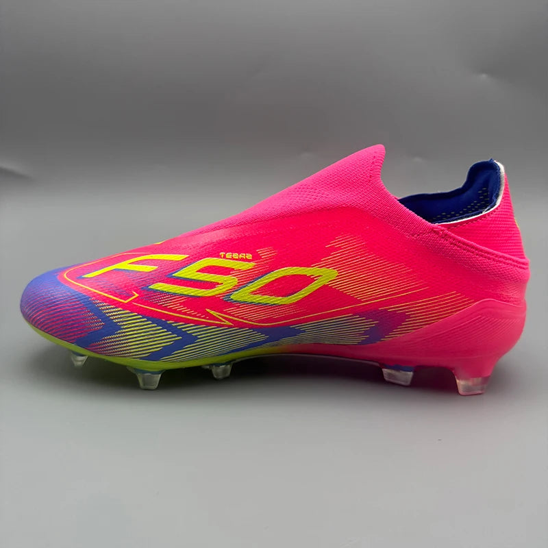 Mens Boys Professional Football Boots TF/FG Soccer Shoes High Ankle Kids Cleats Training Sport Sneakers Outdoor High-quality 3