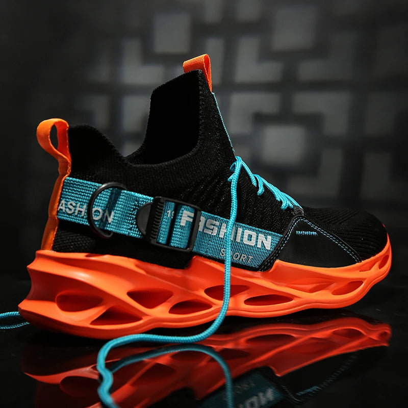 Designer Men's Running Shoes: Breathable, Soft & Comfortable Athletic Sneakers