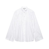 HipSeam Embroidery Shirt Women Spring Casual Simple Women's Shirts Female Elegant Long Sleeve Chic Shirts & Blouses 2