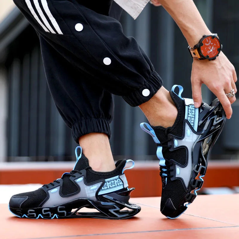 Damping Shoes Race Men Sneakers Male Casual Mens Tenis Luxury Trainer Race Sneakers 2025 6