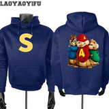 Alvin and The Chipmunks 2025 Fashion Unisex Casual Sportswear Men's Hoody Alvin Chipmunk Halloween Costume Women's Pullover Tops