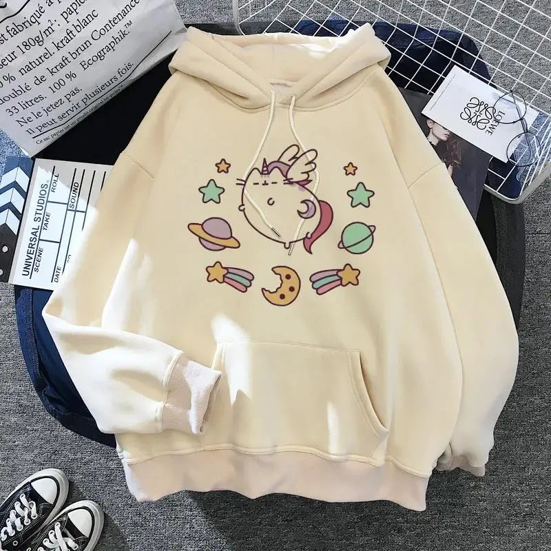 Kawaii Cat Ears Oversized Hoodie