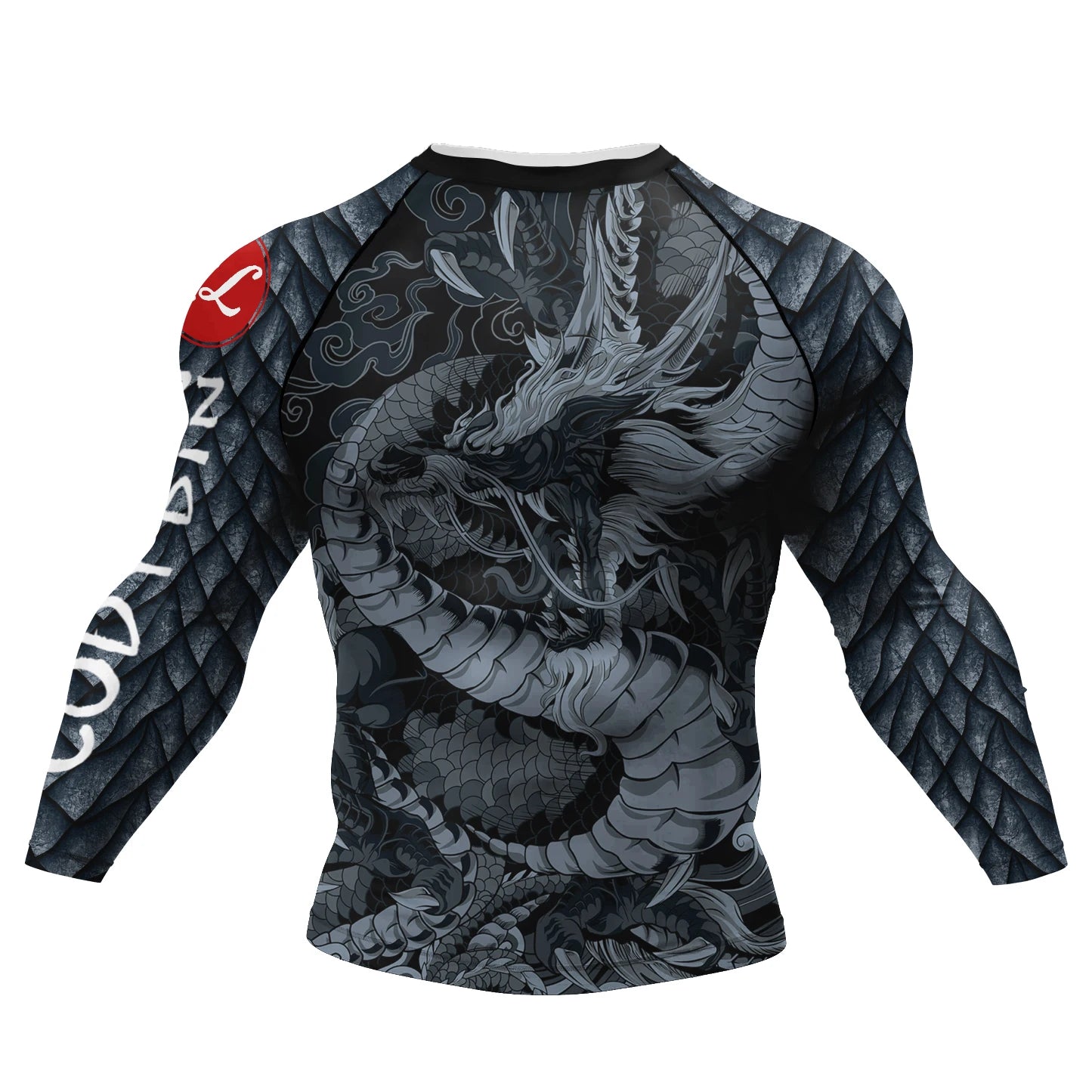 Custom Tattoo Long Sleeve Compression Tee