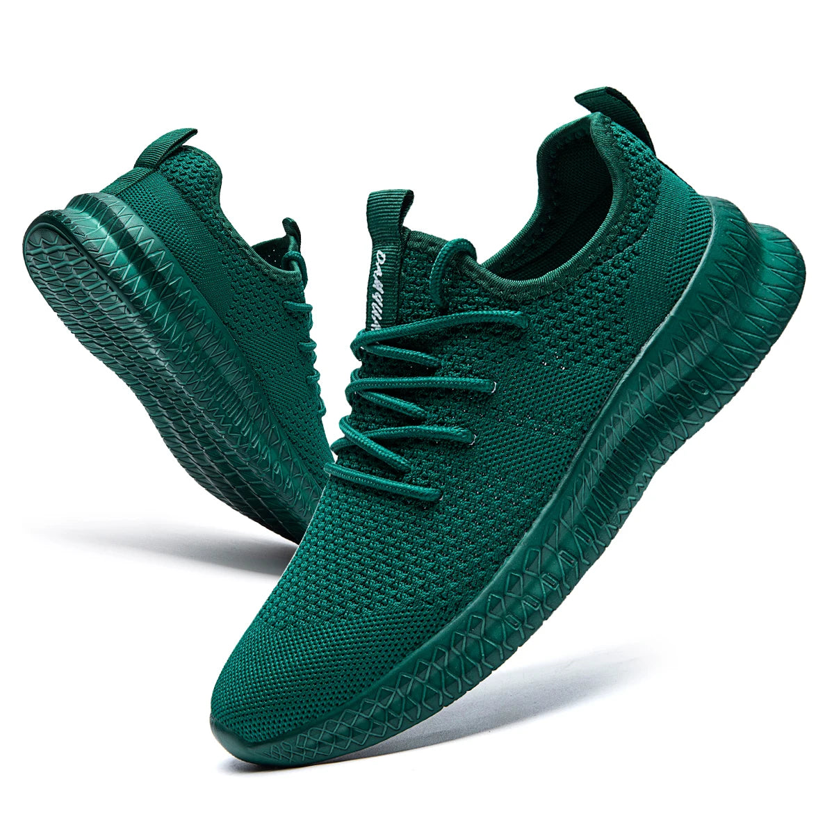 Men Running Shoes Lace up Men Sport Shoes Lightweight Comfortable Breathable Walking Sneakers