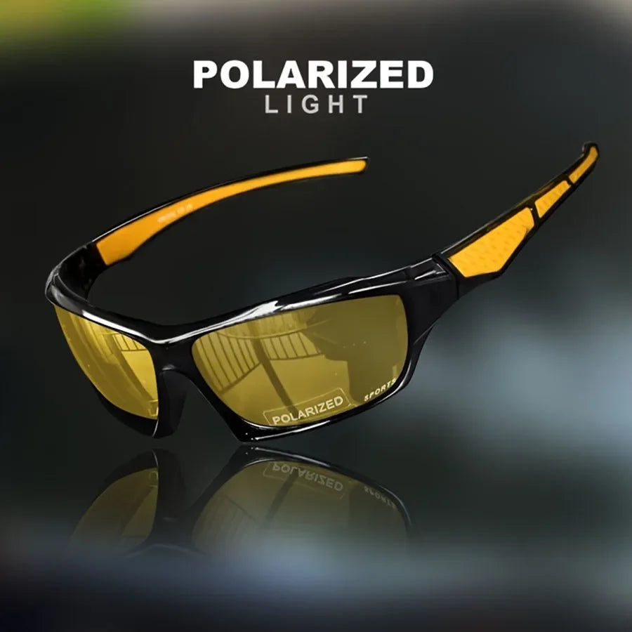 Round Frame Polarized Sports Sunglasses