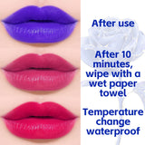 Blue Rose Lipstick Temperature Color Changing lipstic Moisturizing  Female Makeup products Sexy Lip tint Gloss Shiny Lipsticks 3