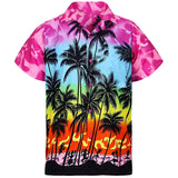 Hawaiian palm trees 3D Print Men Shirt