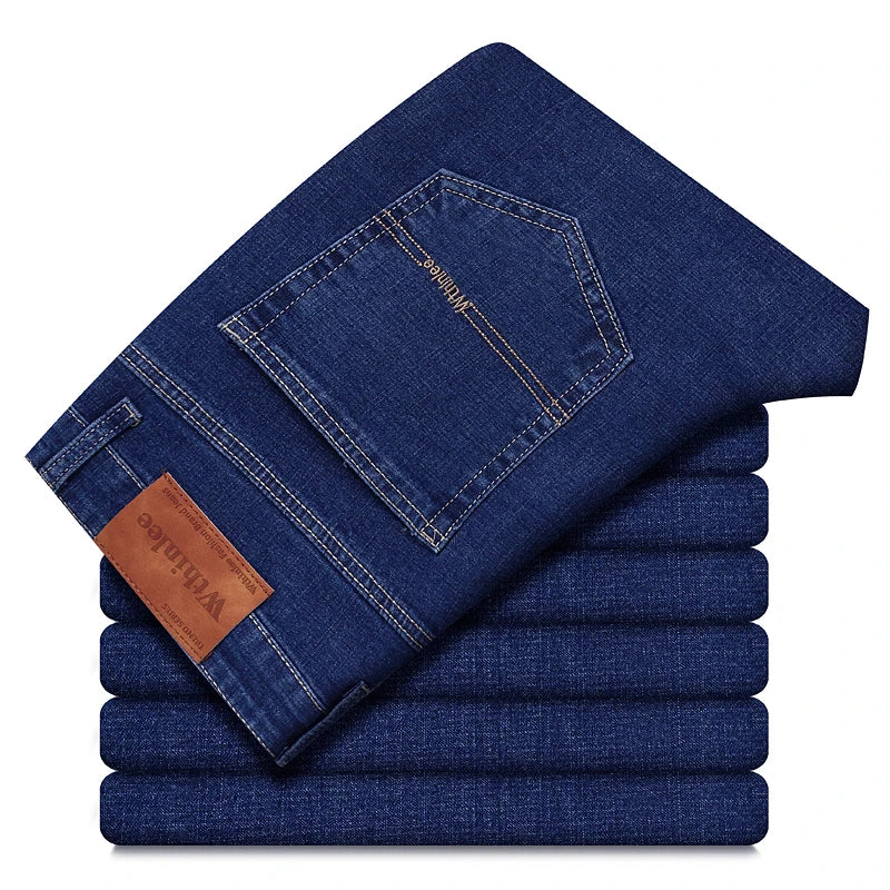 Wthinlee Business Casual Straight-Leg Jeans