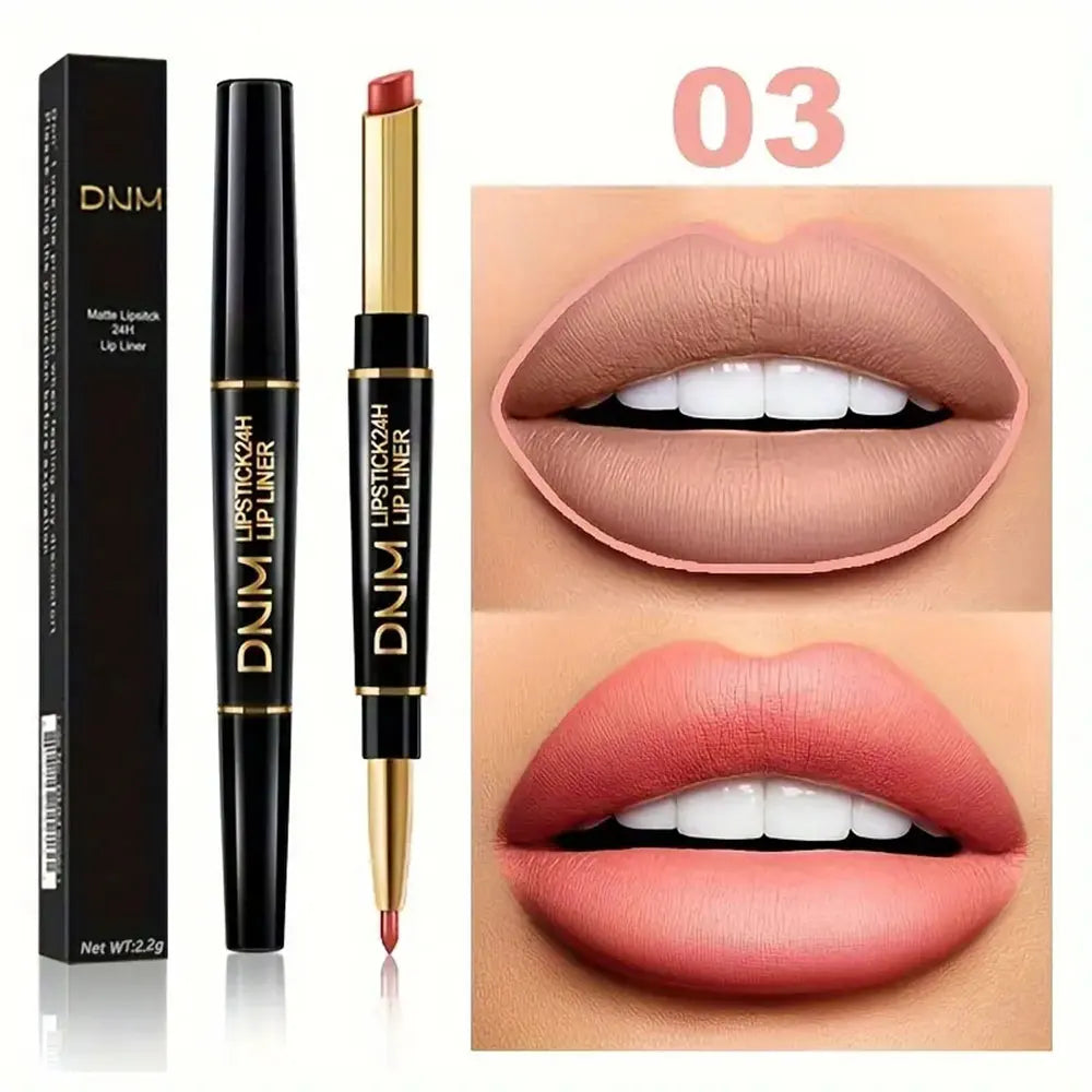 Double-Ended Long-Wear Lipstick & Liner