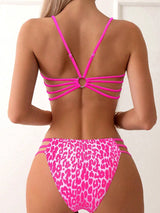 Leopard Print Micro Bikini 2025: Women's High Waist Brazilian Bandeau Bathing Suit 4