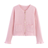 Women’s Knit Cardigan & Skirt Set