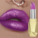 Diamond Shimmer Diamond Shimmer Purple Glitter Lip Tint Long Lasting Waterproof Lip oil for Women Girls Lips Make Up Cosmetics 5
