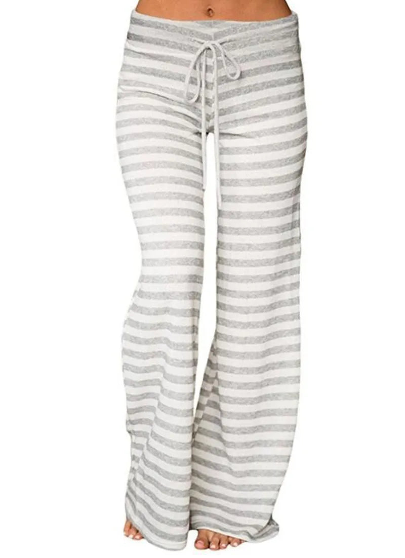 Print-Sleep-Bottom-Women-Cotton-Long-Pant-Home-Pajamas-Soft-Slip-Summer-Pants-Drawstring-Big-Size