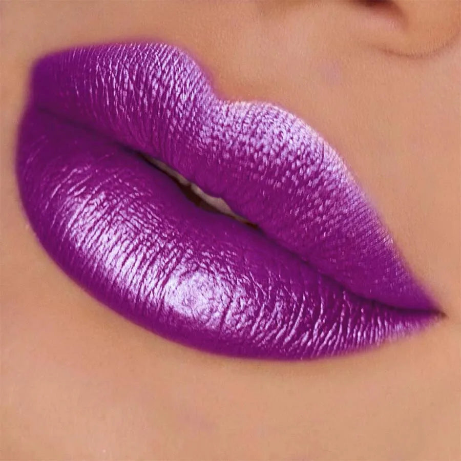 Diamond Shimmer Diamond Shimmer Purple Glitter Lip Tint Long Lasting Waterproof Lip oil for Women Girls Lips Make Up Cosmetics 4