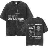 Astarion-Girl-Dinner-Graphic-T-Shirt-Baldurs-Gate-3-Fan-Gamer-Washed-T-Shirts-Women-Men