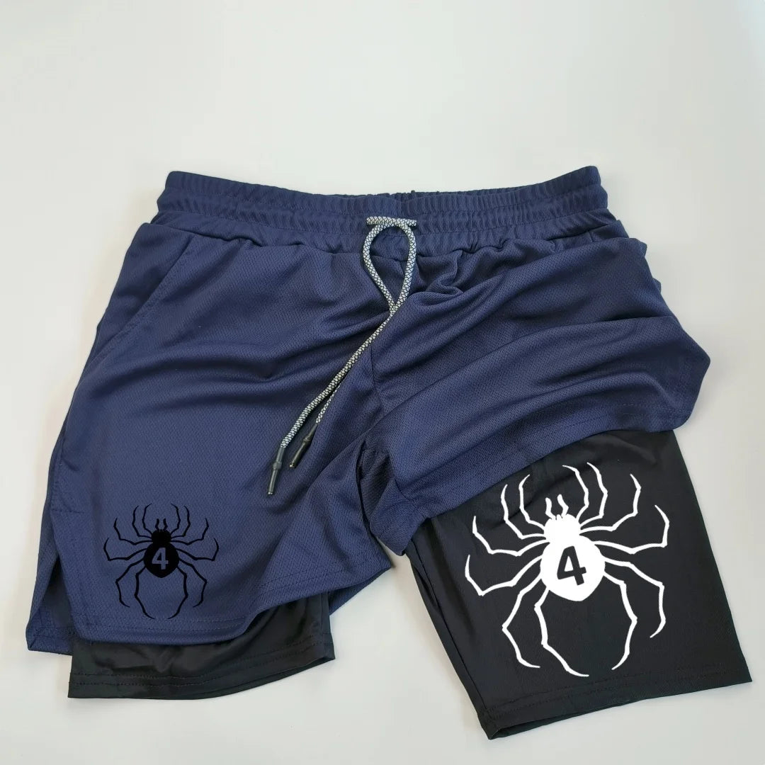 Anime-Hunter-x-Hunter-Performance-Shorts-for-Men-Breathable-Spider-Gym-Shorts-Summer-Sports-Fitness-Workout