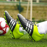 Childrens Football Shoes Indoor Professional Original Boy Football Field Boots Soccer Kids Shoes Society Cleats Training 2