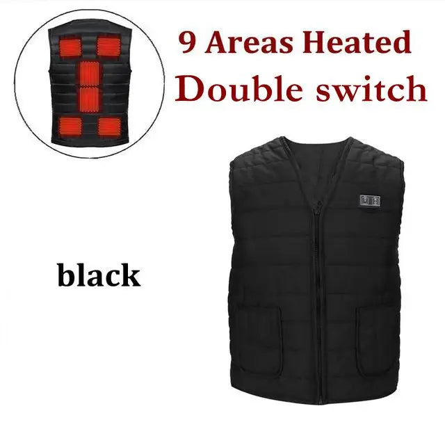 Men’s & Women’s 9-Zone Smart Heated Vest