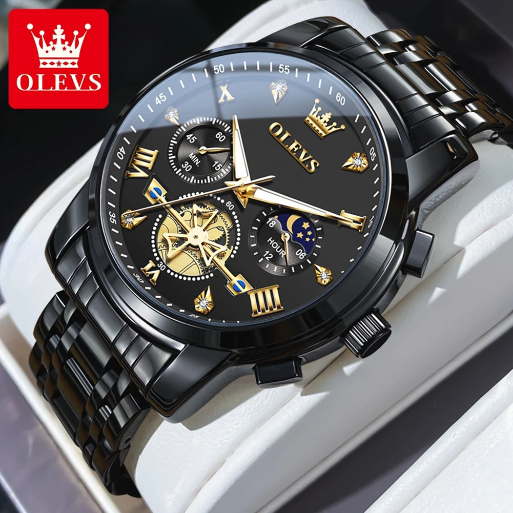 OLEVS-Men-s-Watches-Classic-Multifunctional-Fltwheel-Chronograph-Original-Quartz-Wristwatch-Moon-Phase-24-Hour-Waterproof