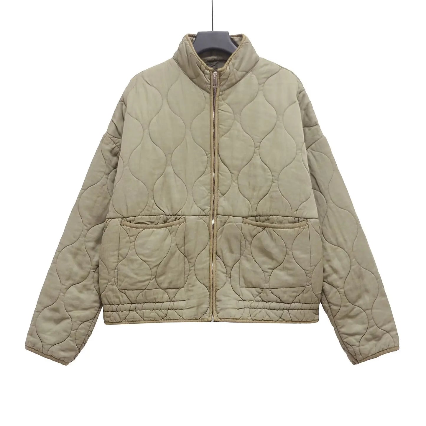 Women’s Stand-Collar Quilted Jacket