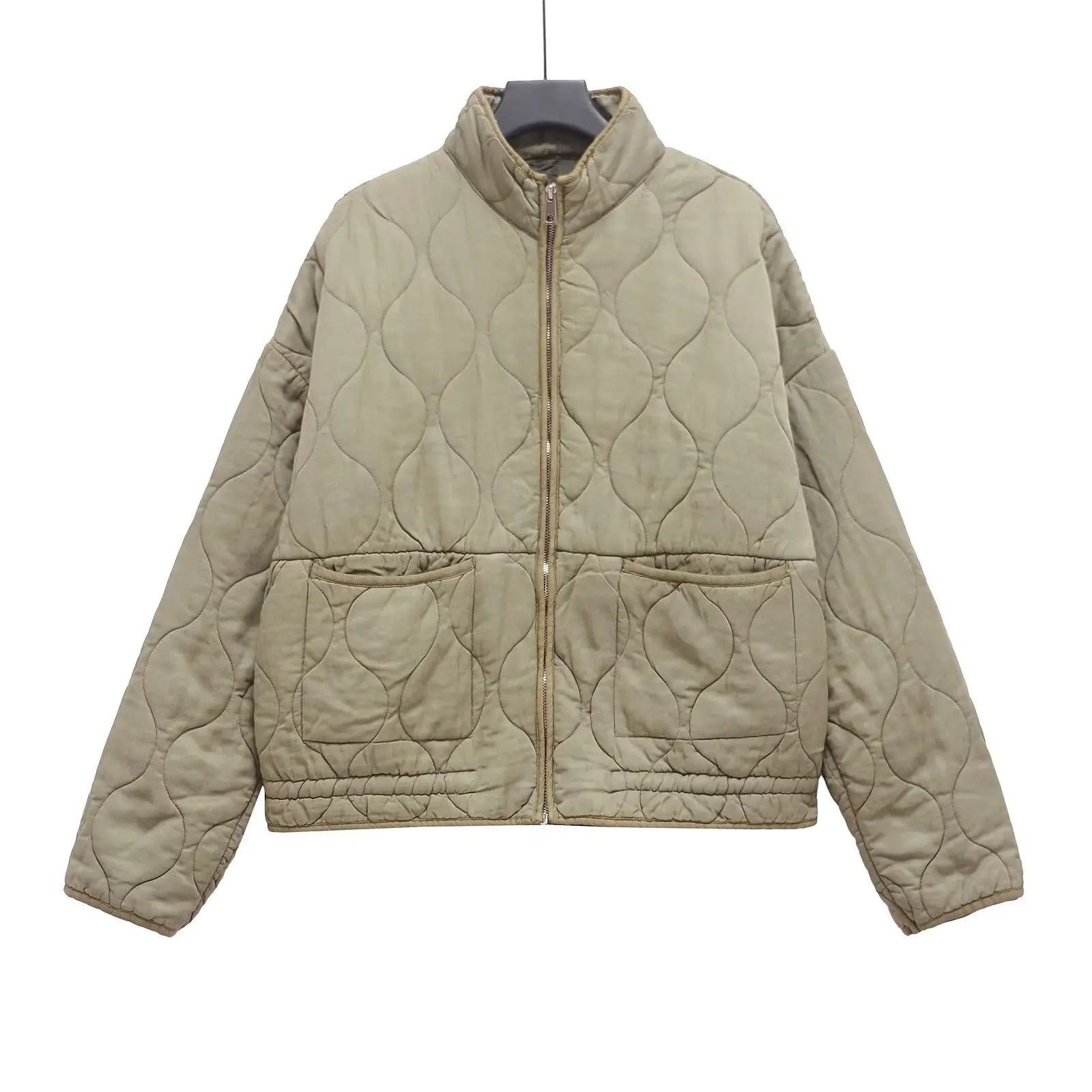 Women’s Stand-Collar Quilted Jacket