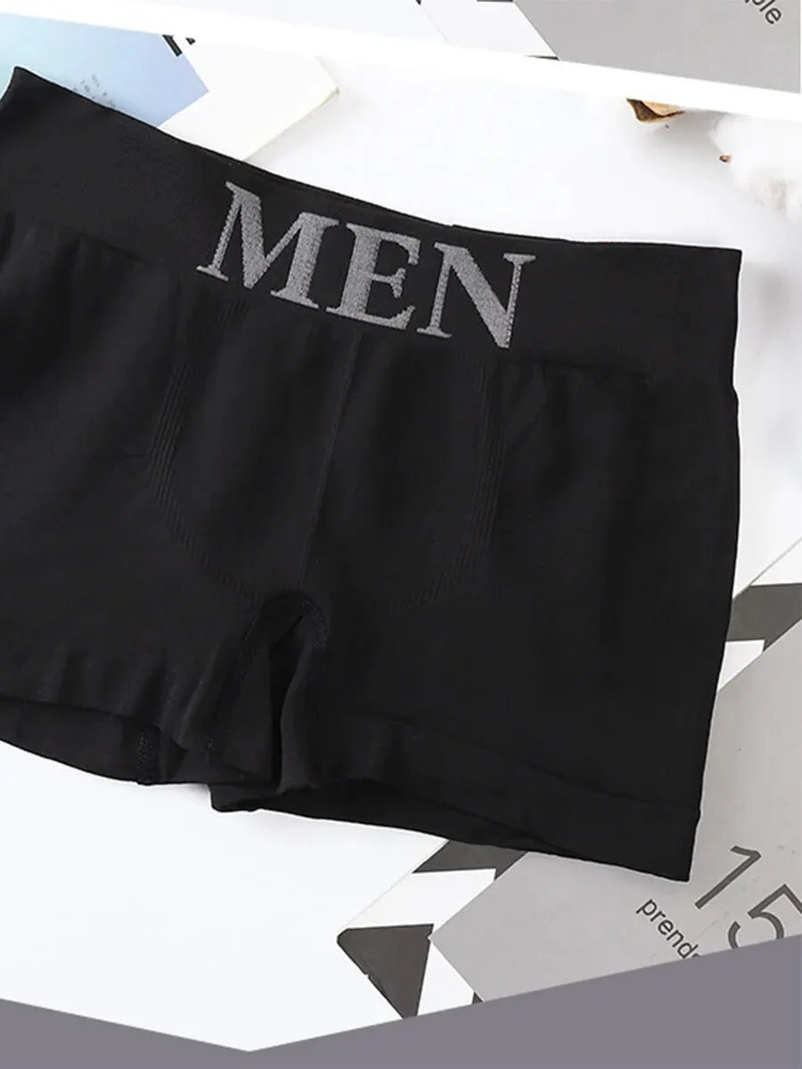 5-Pack Men’s Comfort Stretch Boxer Briefs – Breathable & High Elasticity