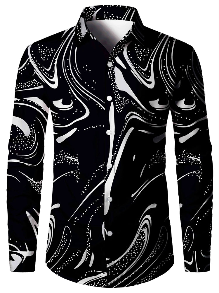 Men-s-3D-Textured-Printed-Casual-Shirt-Buttoned-Long-Sleeve-Autumn-Versatile-Lapel-Luxury-Fashion-Long