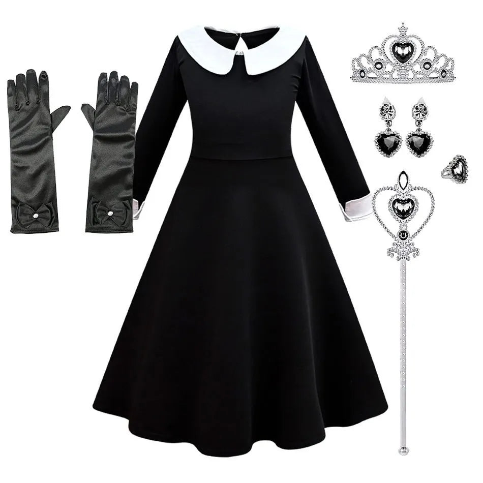 Girls' Gothic Dance Dress
