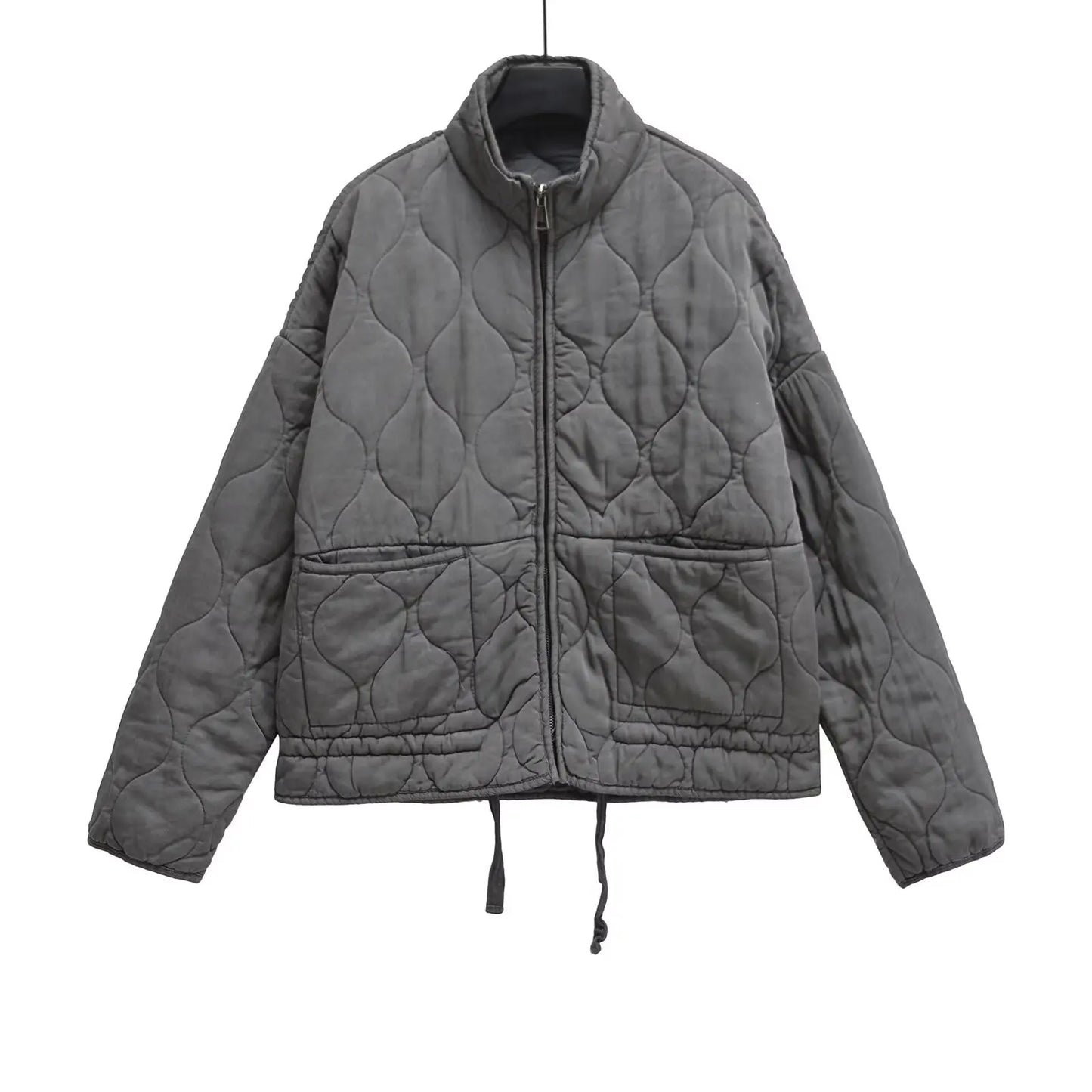 Women’s Stand-Collar Quilted Jacket