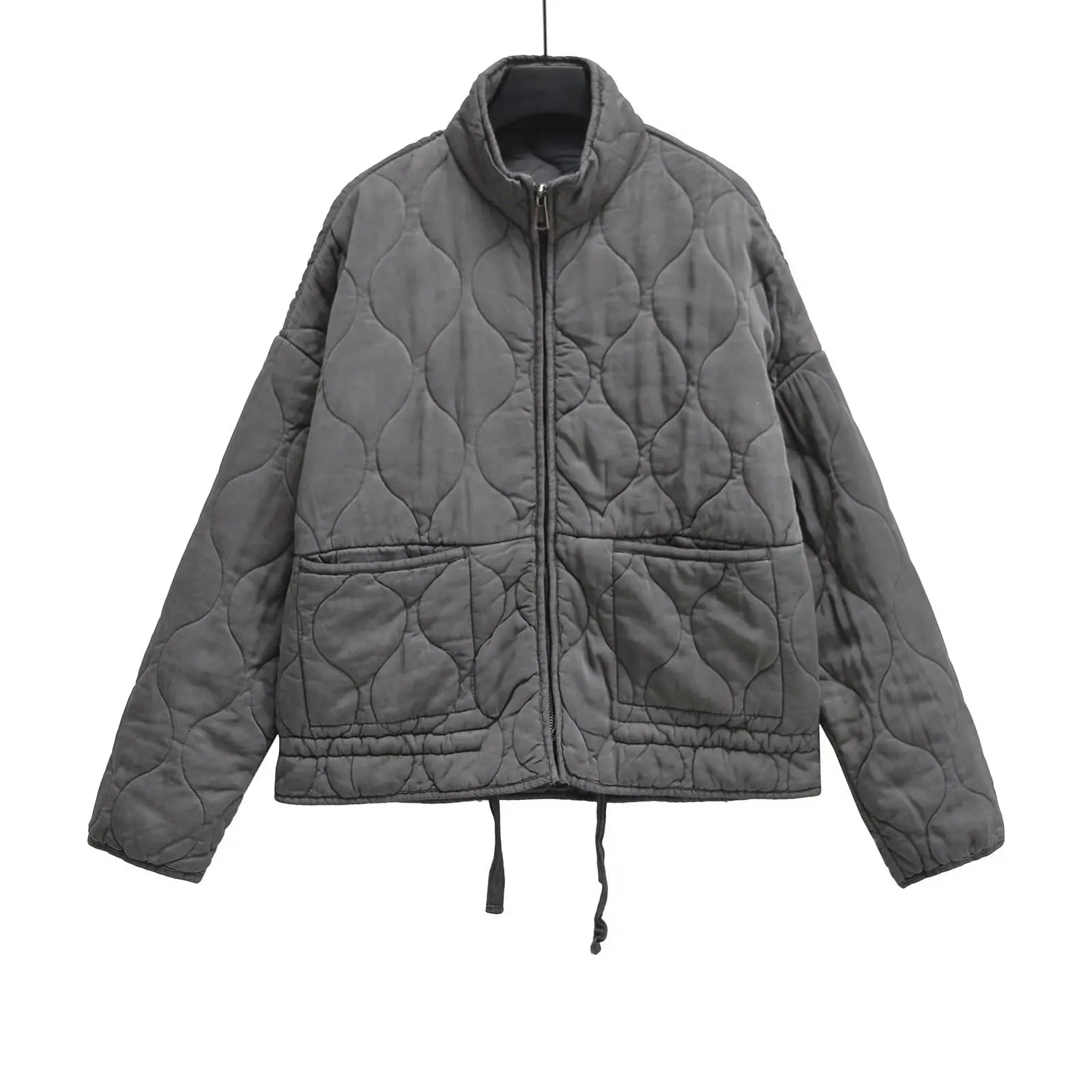 Women’s Stand-Collar Quilted Jacket