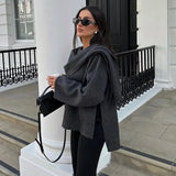 MUJER Plush Winter Coats for Women Asymmetric Scarf Demi-season Jacket for Women Parkas Long Sleeve Padded Coat Woman Jacket 6