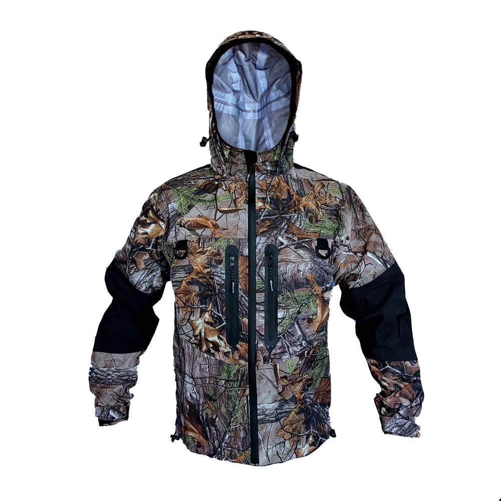 ELUANSHI Waterproof Breathable Fly Fishing Clothes Wader Jacket Wading clothing apparel 2