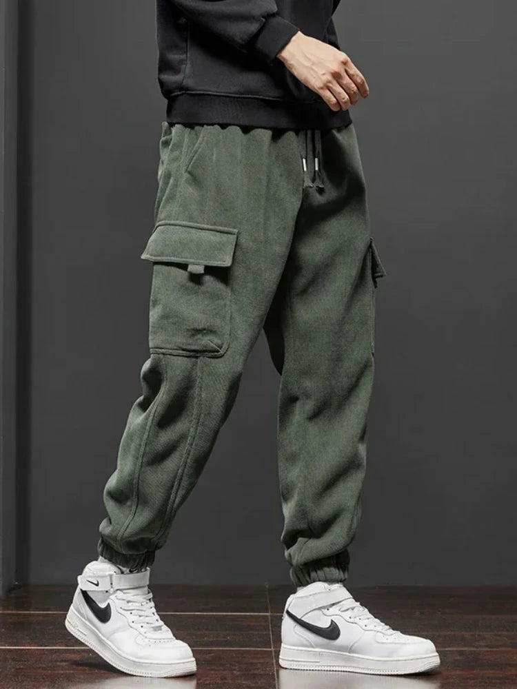 Men's Spring/Autumn Harem Pants | Elastic Waist Drawstring | Casual Jogging Sports Pants 2