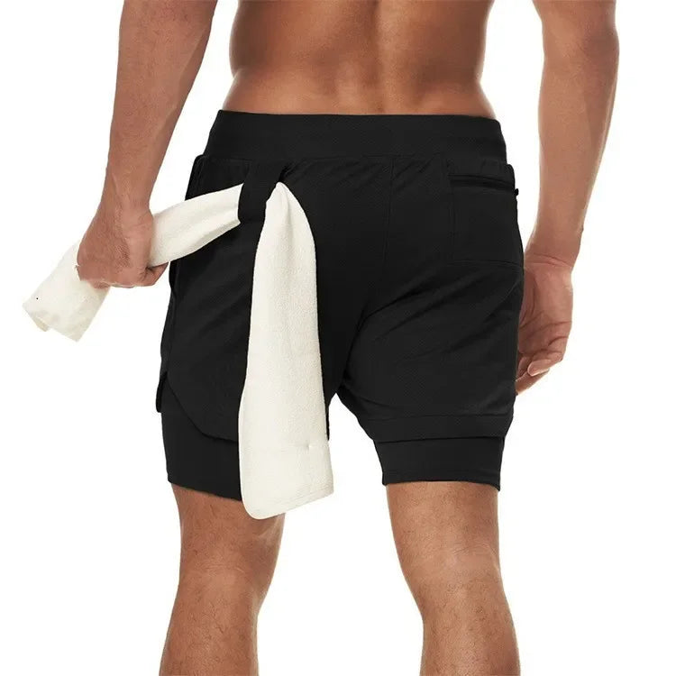 Men’s 2-in-1 Camo Performance Shorts