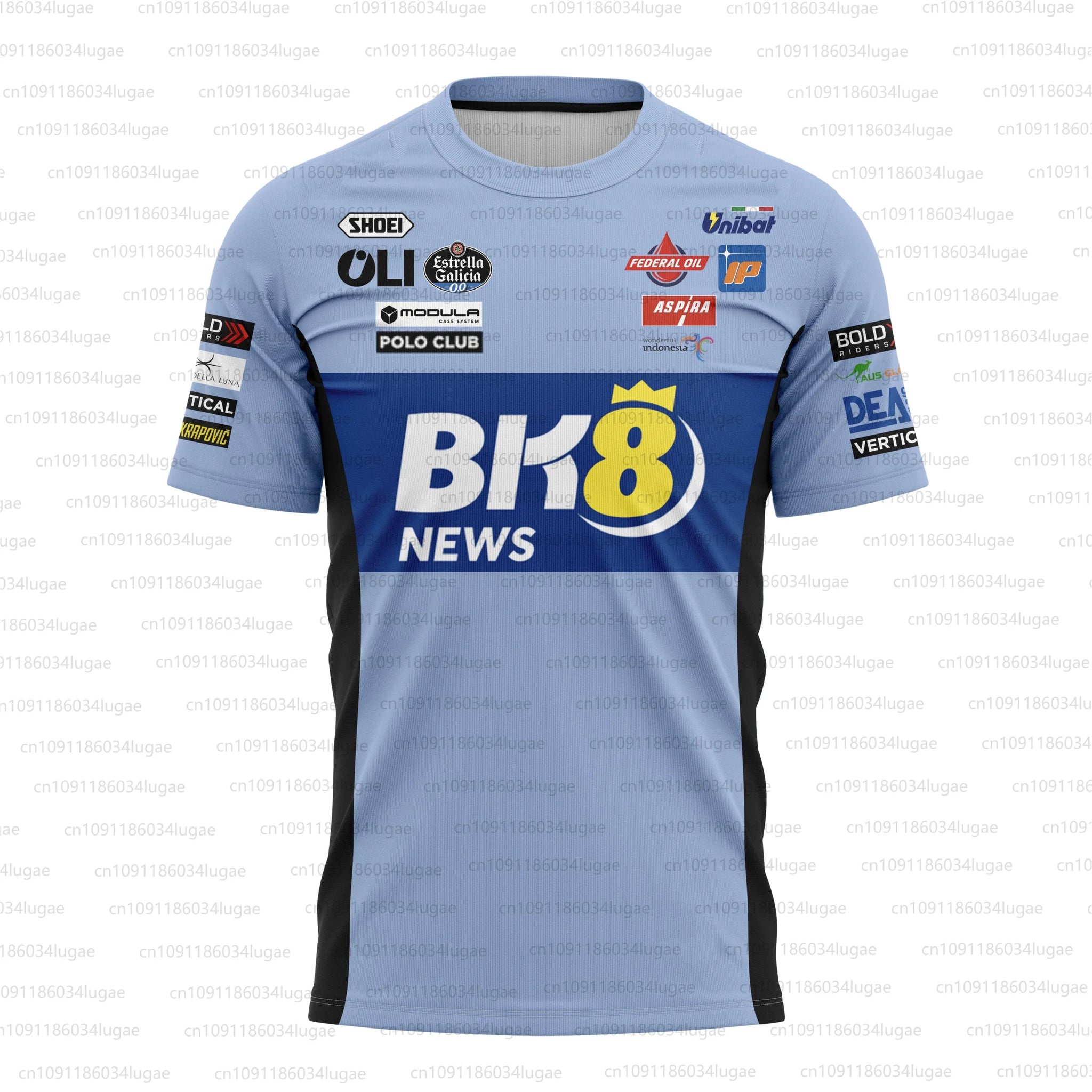 2025 Men's Women's Limited Edition Outdoor Sports Marc Mírquez Salute Design Breathable Leisure Retro Racing T-shirt O Neck Top 3