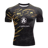 2025 New Hot Selling UFC Boxing Match Pursuer T-shirt For Men And Women In Summer  Casual Breathable Oversized Quick Drying Top