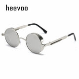 Steampunk Metal Round Sunglasses