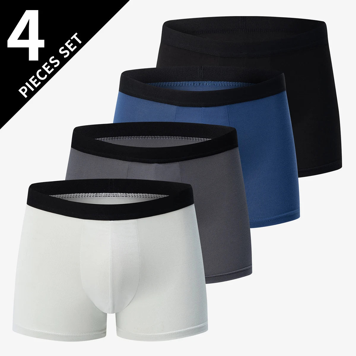 Men’s 4-Pack Fashion Printed Boxers