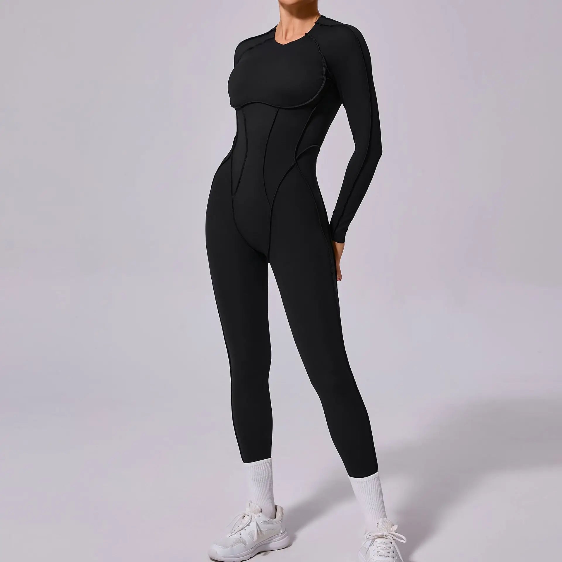 New-Autumn-Winter-Women-s-One-piece-Yoga-Jumpsuit-leggings-Long-sleeved-Sexy-Backless-Slim-Fit