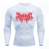 Men's T-shirt Men Running Sport T Shirt Men Compression Fitness Tops Jersey 6