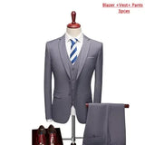 Men’s Premium 3-Piece Formal Suit Set