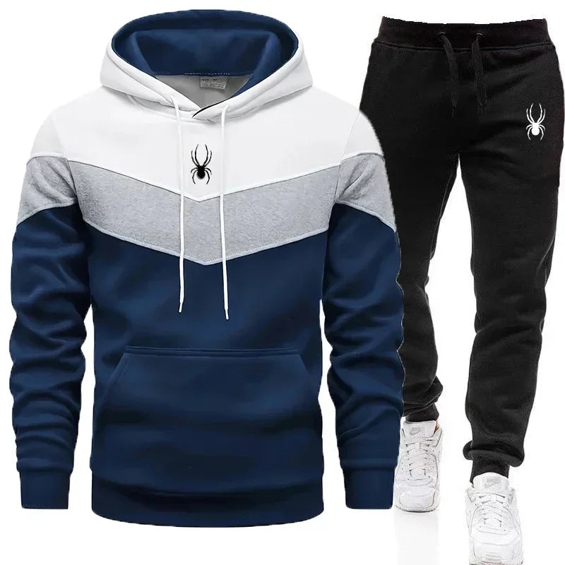 Men's Clothing Casual Sweatshirt Suit Sweatshirts Sports Tracksuit Jogging 2