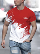 Men's Oversized Crew Neck Streetwear T-Shirt