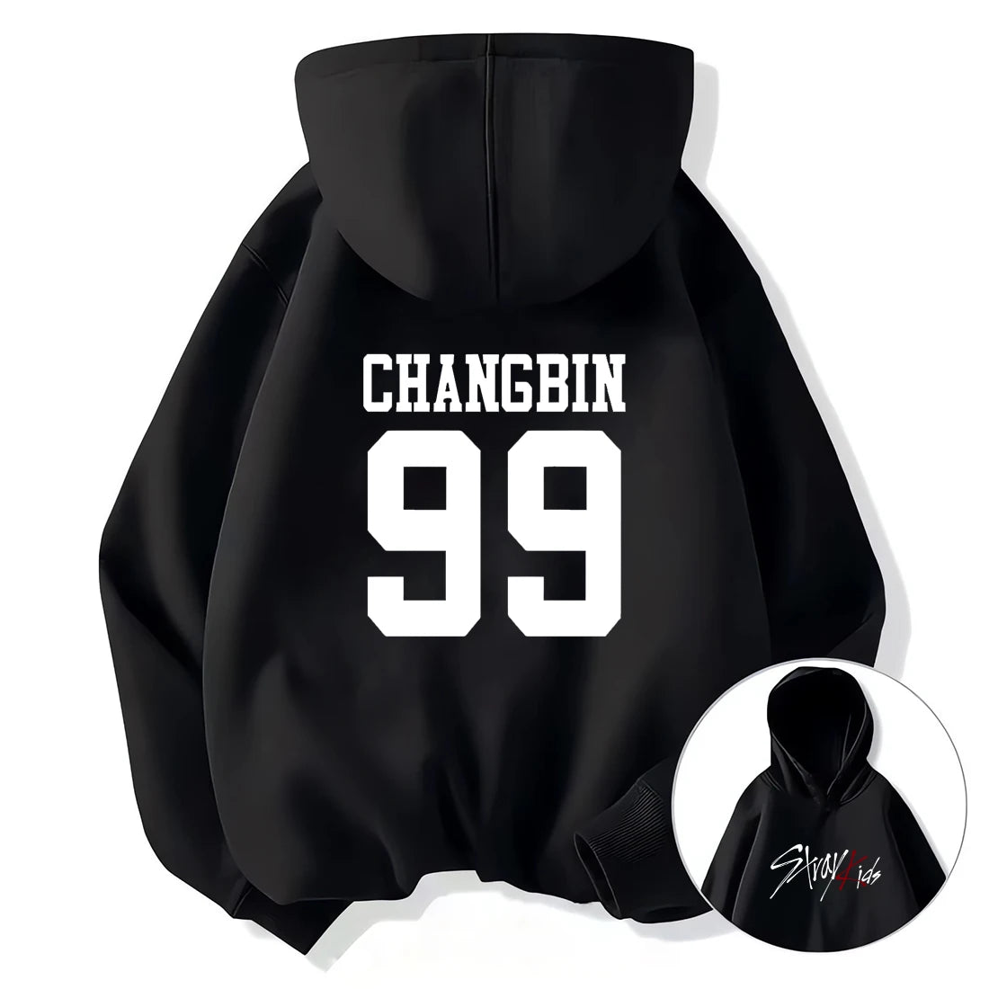 Hot Vintage Graphics print Stray Kids Hoodie Women Men Casual hip hop streetwear Long sleeve Fleece pullover Unisex sweatshirts 4