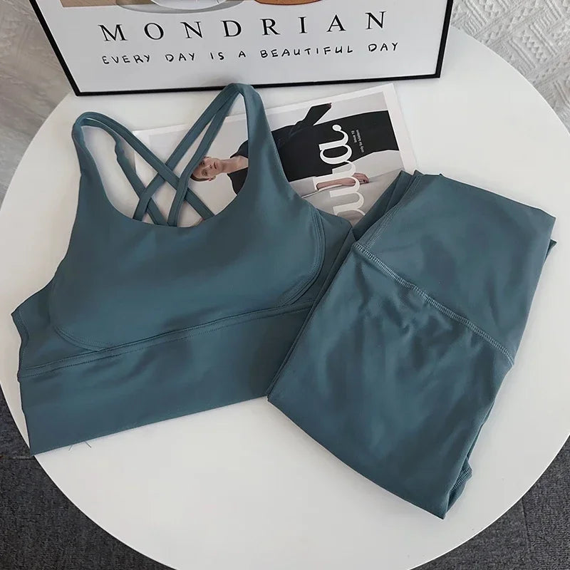 Women’s 2-Piece Breathable Yoga & Fitness Set