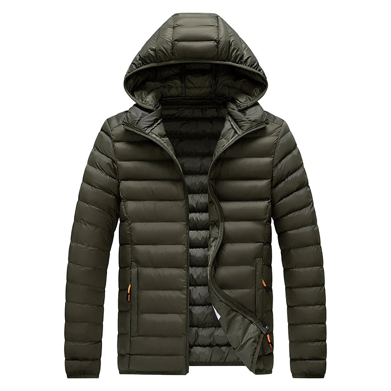 Men’s Hooded Waterproof Winter Parka