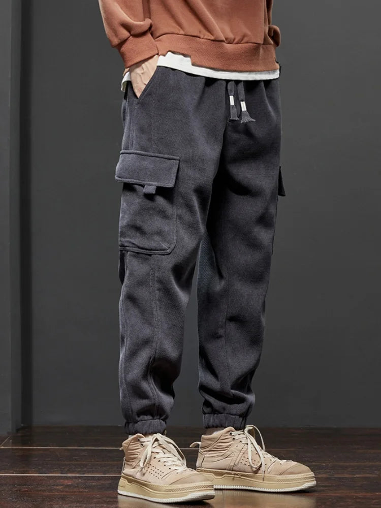 Men's Spring/Autumn Harem Pants | Elastic Waist Drawstring | Casual Jogging Sports Pants 6